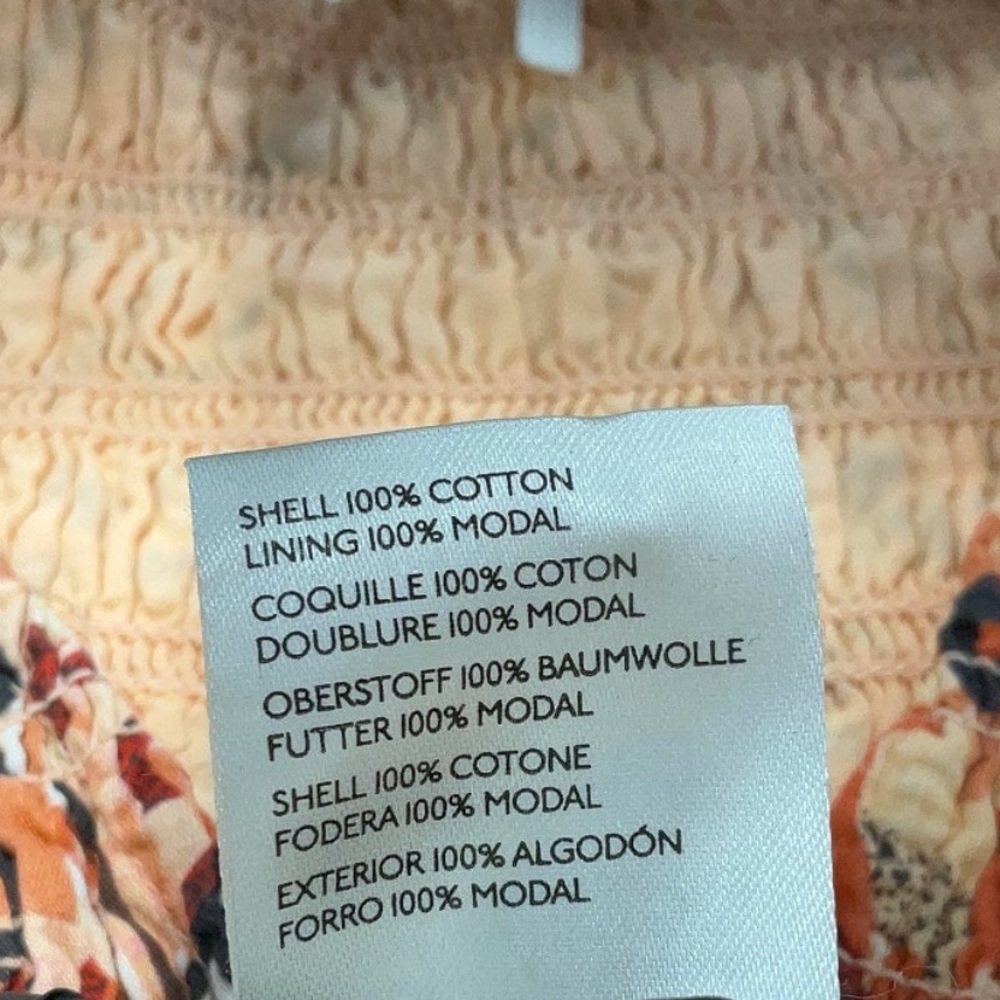 Anthropologie The Peregrine Midi Dress, beautiful warm palette bronze, reds, xl - Picture 6 of 7